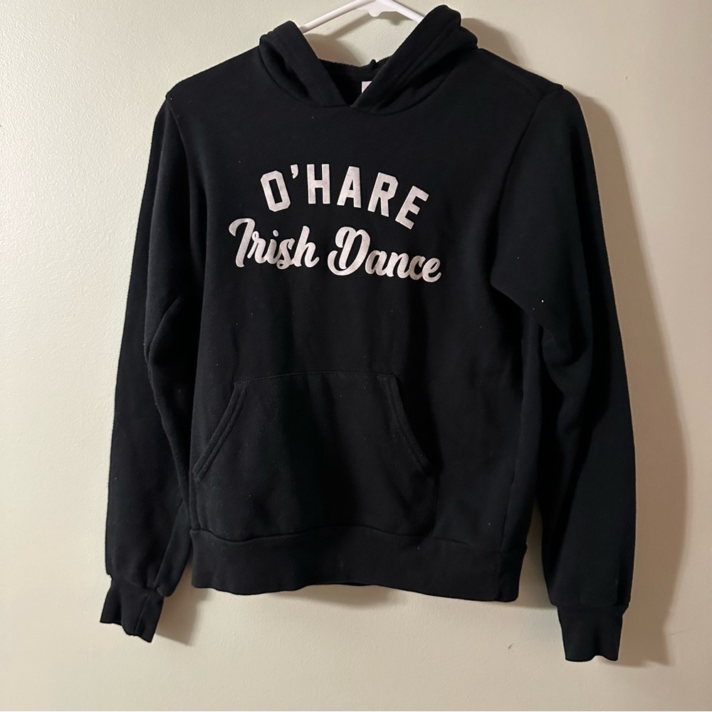 Bella Canvas Black Fleece Hoodie Size (Girls 14-16)